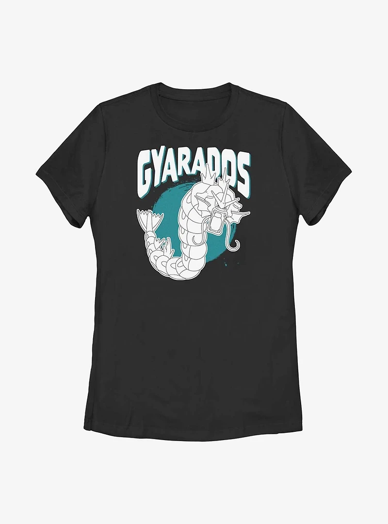 Pokemon Gyarados Icon Womens T-Shirt