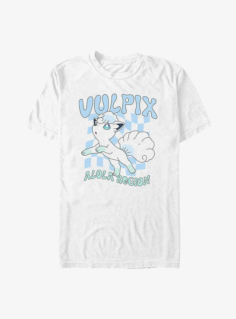 Pokemon Alola Region Vulpix T-Shirt