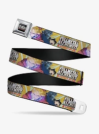 Fullmetal Alchemist: Brotherhood Elrics & Roy Mustang Youth Seatbelt Buckle Belt