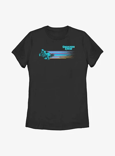 Star Wars: Skeleton Crew Speeders Womens T-Shirt