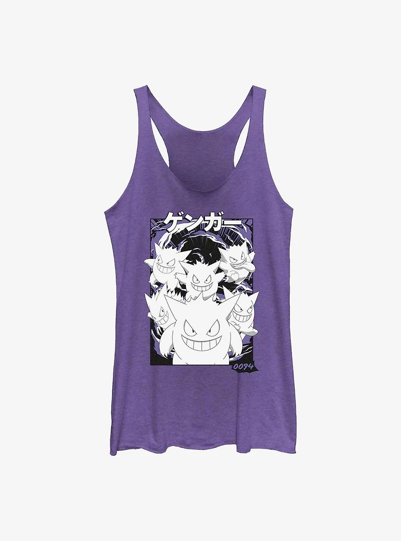 Pokemon Gengar Poster  Womens Tank Top