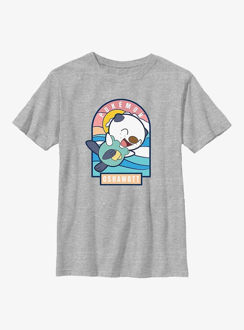 Pokemon Playful Oshawott Youth T-Shirt