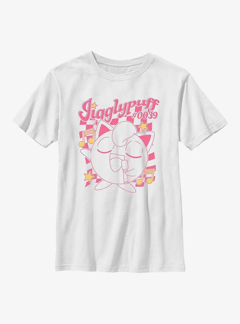Pokemon Jigglypuff Sings Youth T-Shirt