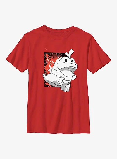Pokemon Fuecoco Run Youth T-Shirt