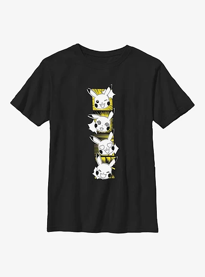 Pokemon Pikachu Emotions Youth T-Shirt