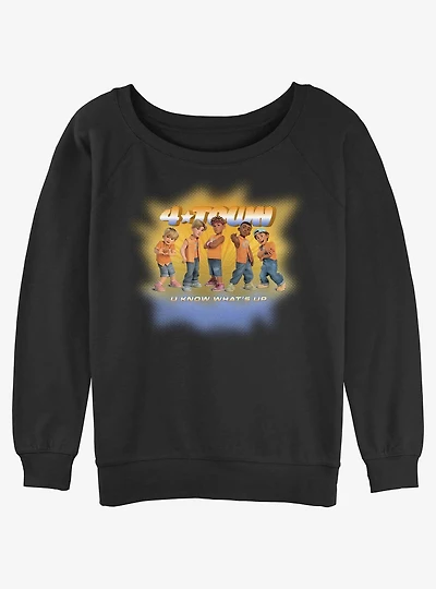 Turning Red U Know Album 1 Womens Slouchy Sweatshirt