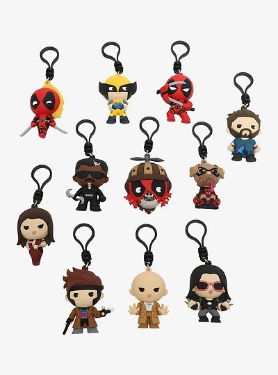 Marvel Deadpool & Wolverine Characters Blind Bag Figural Bag Clip