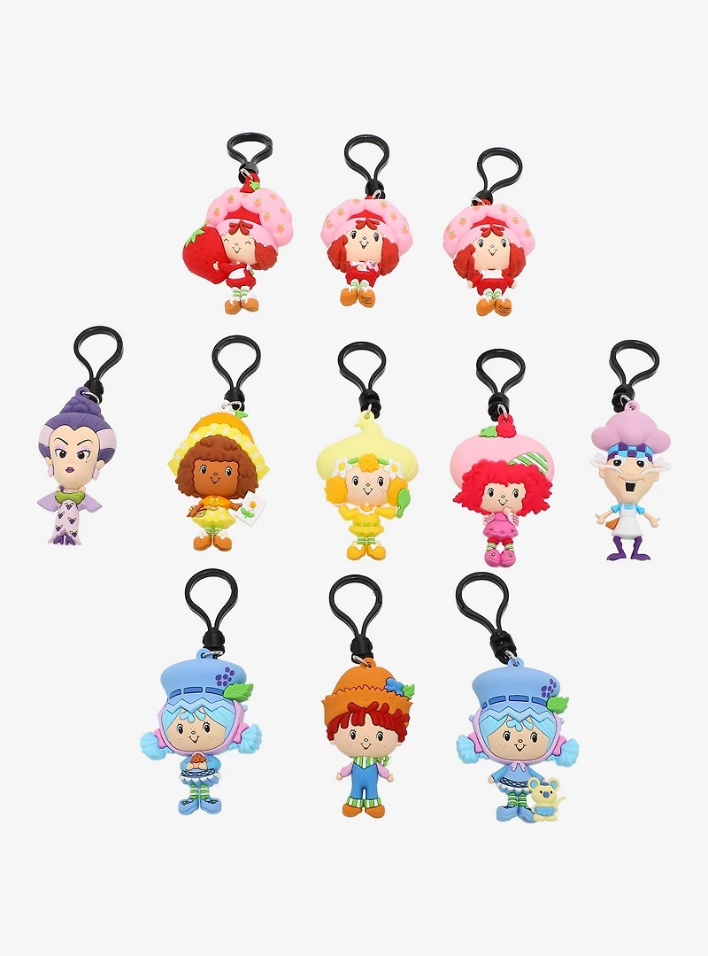 Strawberry Shortcake Characters Blind Bag Figural Bag Clip