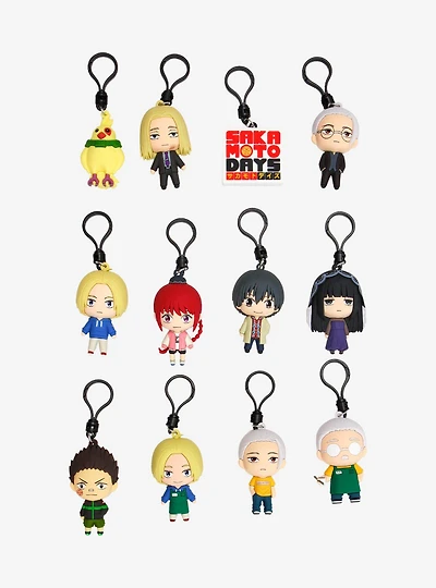 Sakamoto Days Character Blind Bag Clip