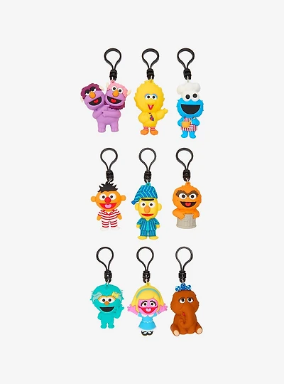 Sesame Street Characters Blind Bag Figural Bag Clip