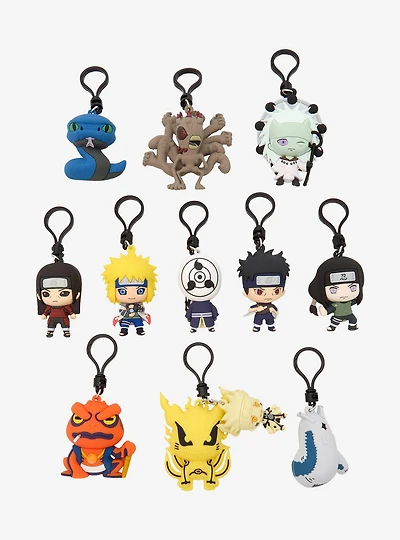 Naruto Shippuden Character Figural Blind Bag Clip