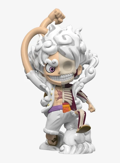 Mighty Jaxx One Piece Freeny's Hidden Dissectibles XXRAY Plus Monkey D. Luffy Figure (Gear 5 Edition)