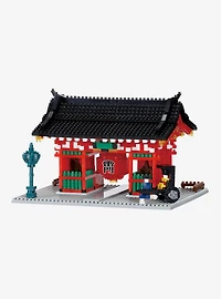 Kawada World Famous Buildings Nanoblock Kaminarimon Build Set (Ver. 2)