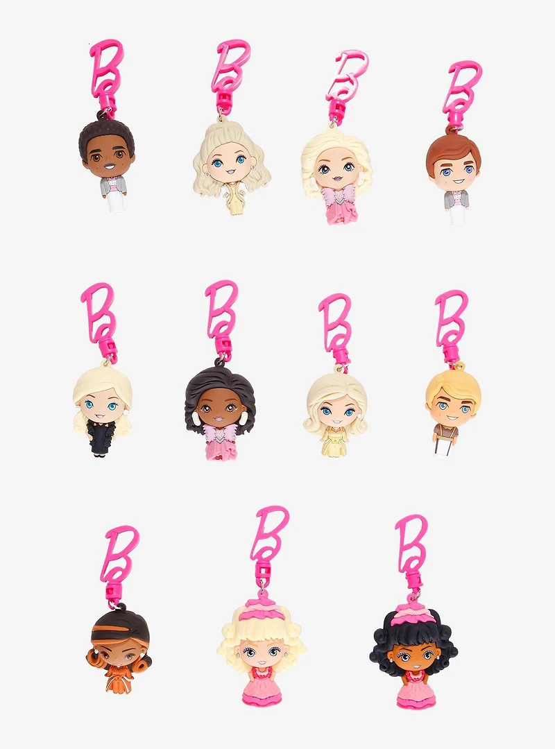 Barbie Ken & Barbies Blind Bag Figural Bag Clip