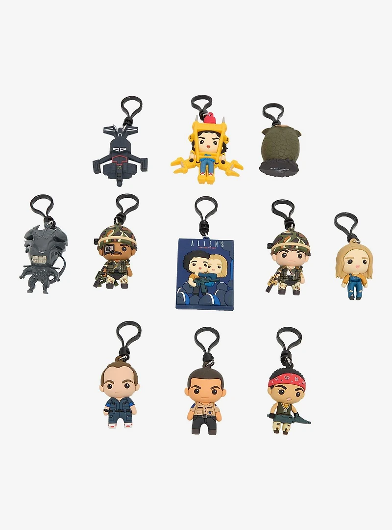 Aliens Characters Blind Bag Figural Bag Clip