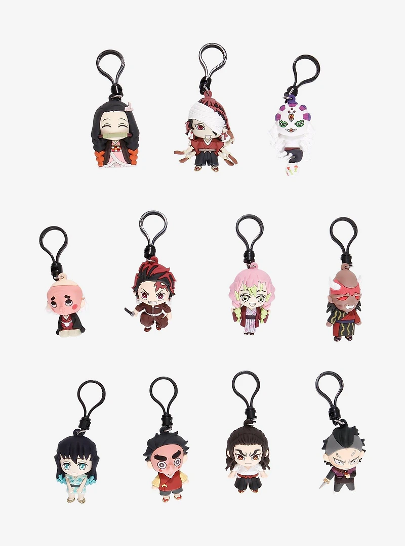 Demon Slayer: Kimetsu no Yaiba Characters Blind Bag Figural Bag Clip