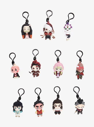 Demon Slayer: Kimetsu no Yaiba Characters Blind Bag Figural Bag Clip