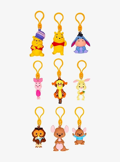 Disney Winnie the Pooh Characters Blind Bag Figural Bag Clip