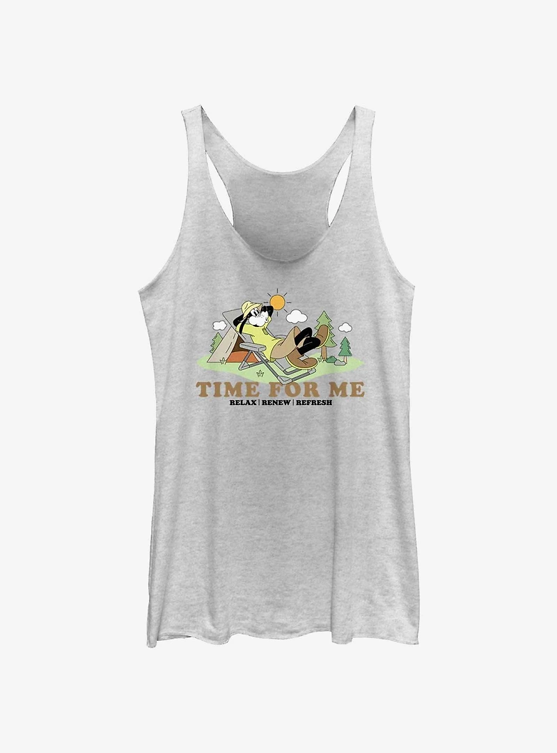 Disney Goofy Time For Me Womens Tank Top