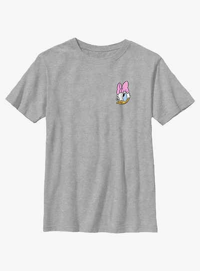 Disney Daisy Duck Big Face Pocket Youth T-Shirt
