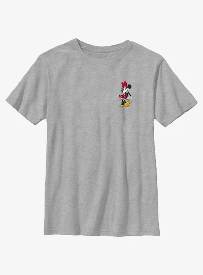 Disney Minnie Mouse Charming Pocket Youth T-Shirt