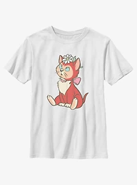 Disney Alice Wonderland Dinah Pose Youth T-Shirt