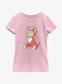 Disney Alice Wonderland Dinah Pose Youth Girls T-Shirt