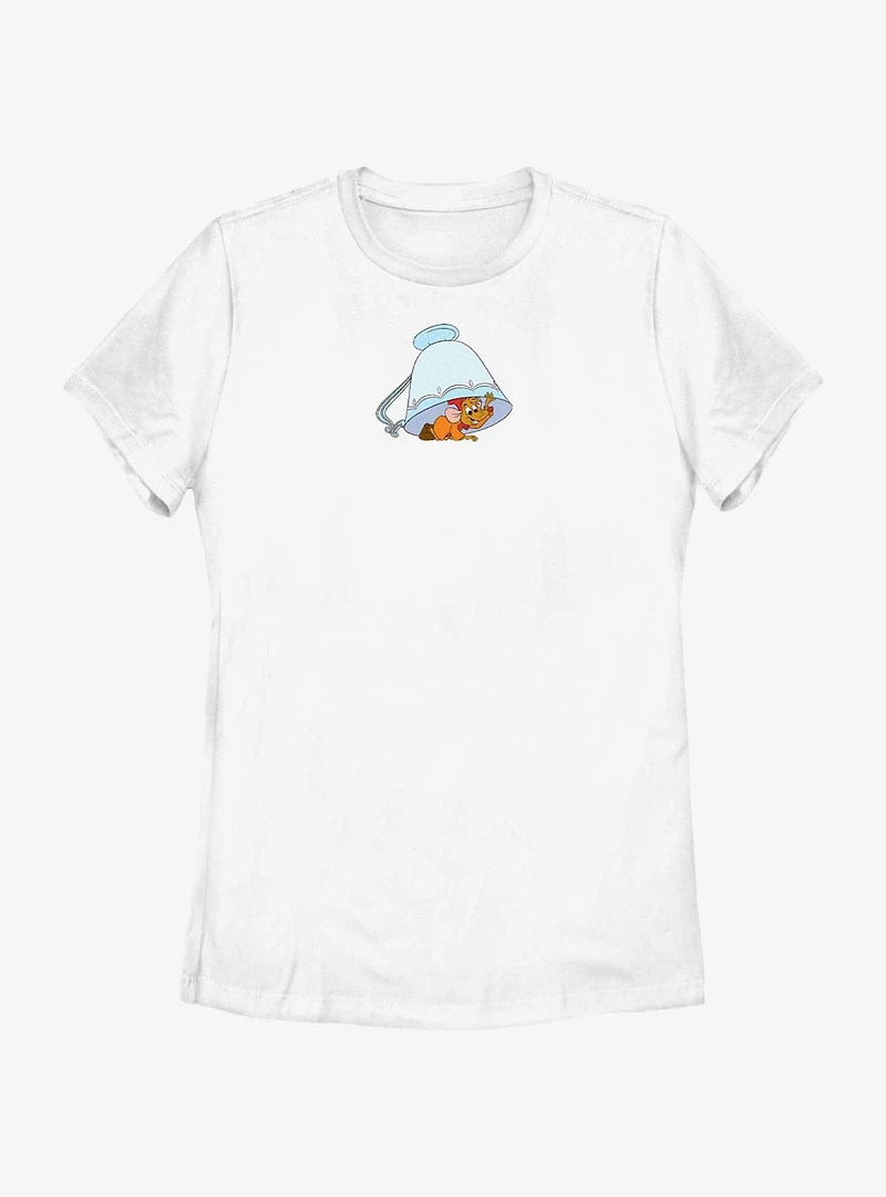 Disney Cinderella Jaq Under The Teacup Womens T-Shirt