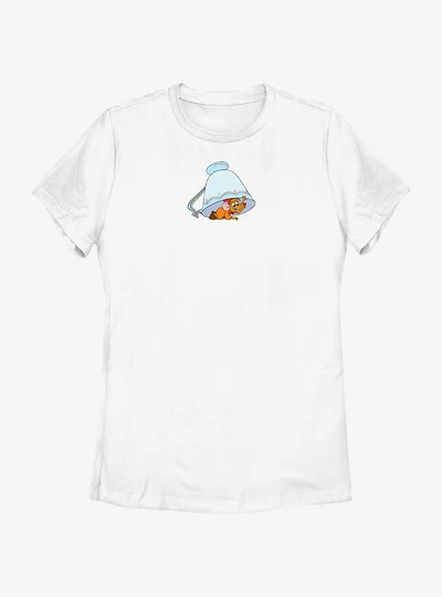 Disney Cinderella Jaq Under The Teacup Womens T-Shirt