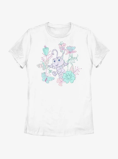Disney A Bugs Life Princess Dot Womens T-Shirt