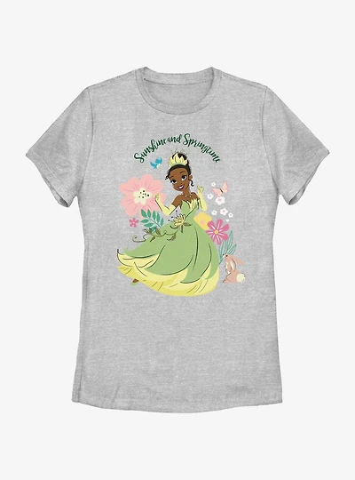 Disney The Princess and Frog Sunshine Springtime Womens T-Shirt