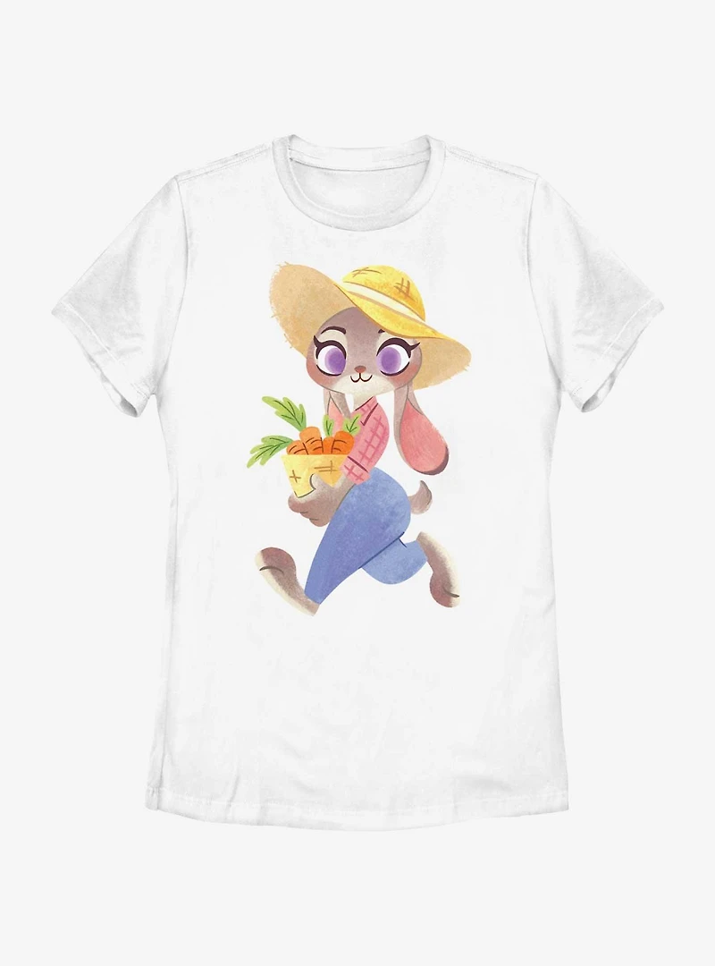 Disney Pixar Zootopia Carrot Run Womens T-Shirt
