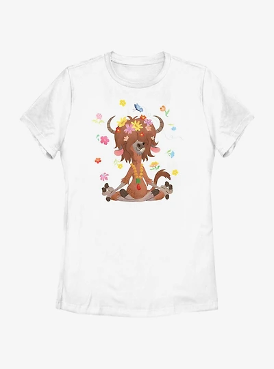 Disney Pixar Zootopia Meditate Bloom Womens T-Shirt