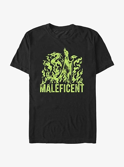 Disney Villains Green Fire T-Shirt