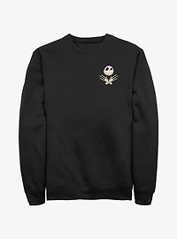 Disney The Nightmare Before Christmas Jack Arm Cross Pocket Sweatshirt