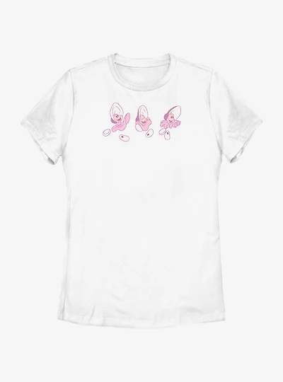 Disney Alice Wonderland Dancing Oysters Womens T-Shirt