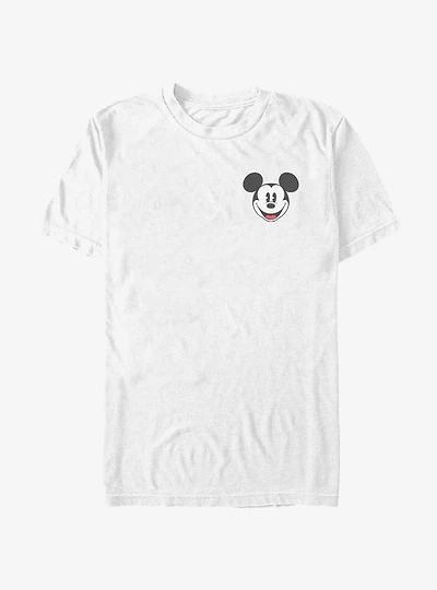 Disney Mickey Mouse Retro Face Pocket T-Shirt