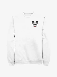 Disney Mickey Mouse Retro Face Pocket Sweatshirt