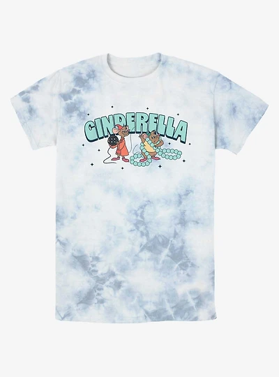 Disney Cinderella Jaq And Gus Tie-Dye T-Shirt