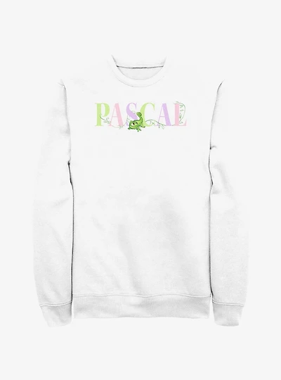 Disney Tangled Pascal Colorful Letters Sweatshirt