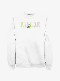 Disney Tangled Pascal Colorful Letters Sweatshirt