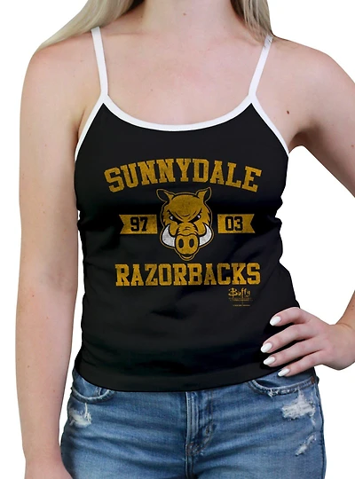 Buffy The Vampire Slayer Sunnydale Razorbacks Womens Cami