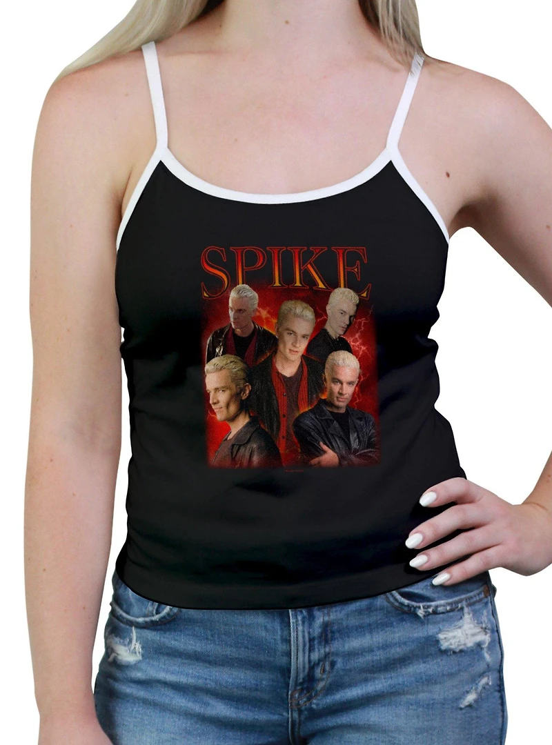 Buffy The Vampire Slayer Spike Collage Womens Cami