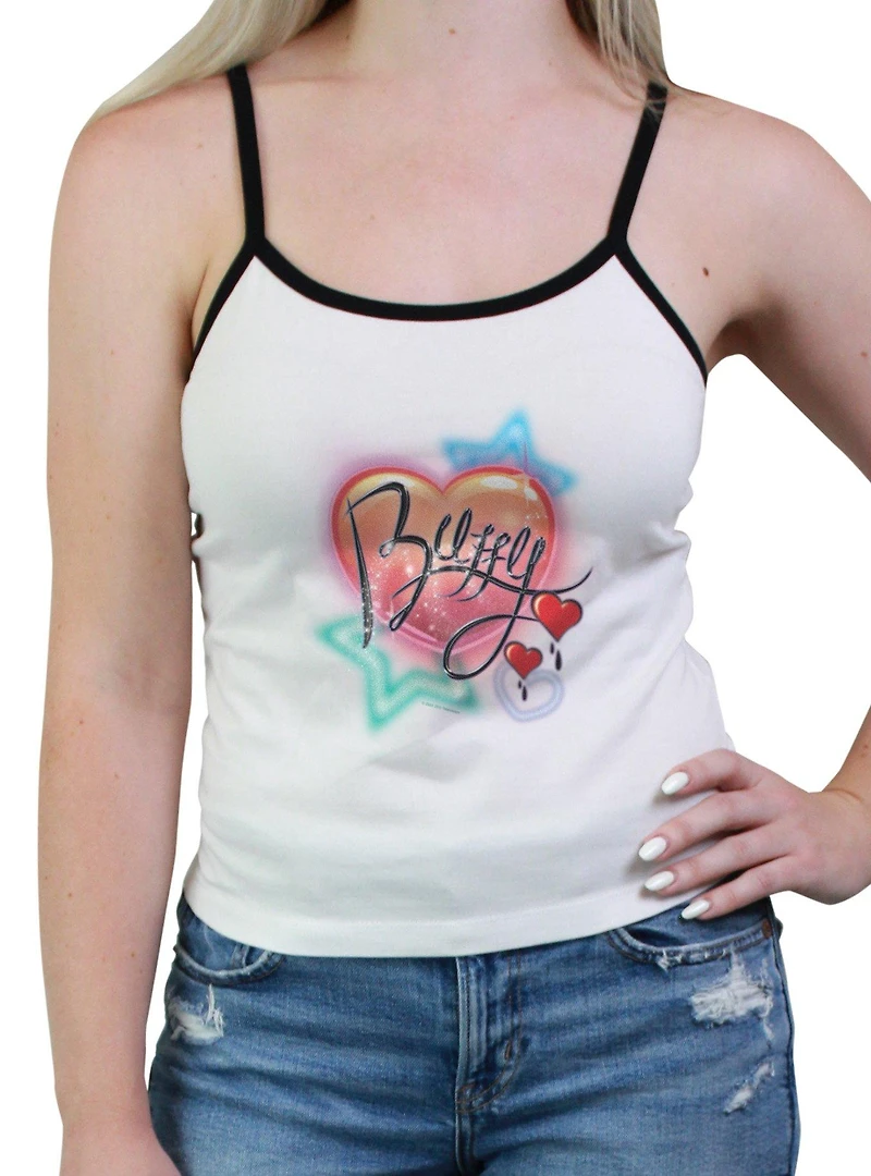 Buffy The Vampire Slayer Hearts And Stars Womens Cami