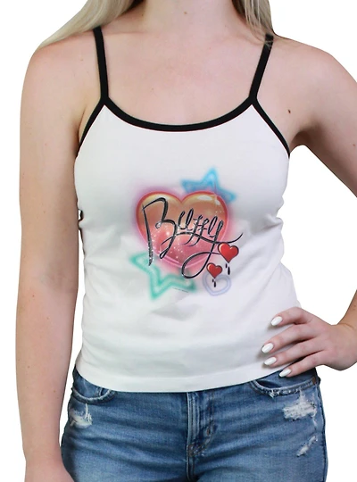 Buffy The Vampire Slayer Hearts And Stars Womens Cami