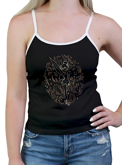 Disney Tinkerbell Fall Vintage Womens Cami