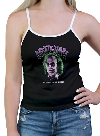 Beetlejuice Ghost With The Most Womens Cami