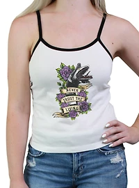 Beetlejuice Never Trust The Living Womens Cami