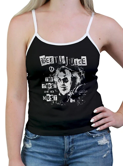 Beetlejuice Punk Womens Cami
