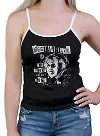 Beetlejuice Punk Womens Cami
